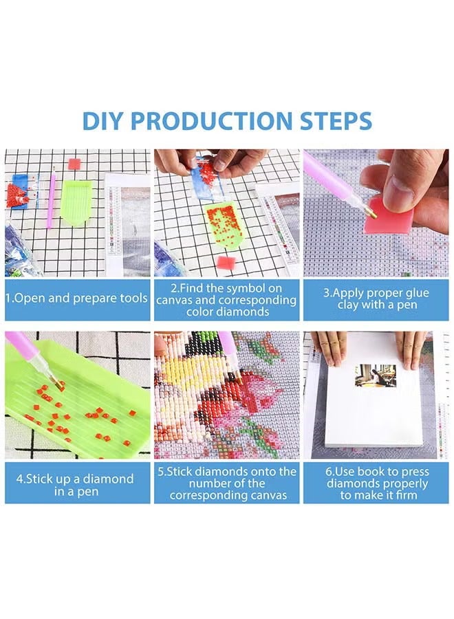 ممتازة كاملة الحفر DIY الماس اللوحة مجموعة 40x30 سم - Image 4