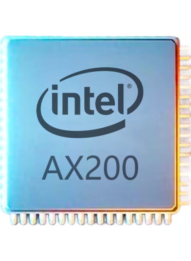 Percko Ax200-Pro Gigabit Intel Wifi 6 Dual-Band 5G Desktop Intel Pci-E Wireless Network Card Bluetooth 5.2 Two-In Computer Gaming Support For Linux - Image 3