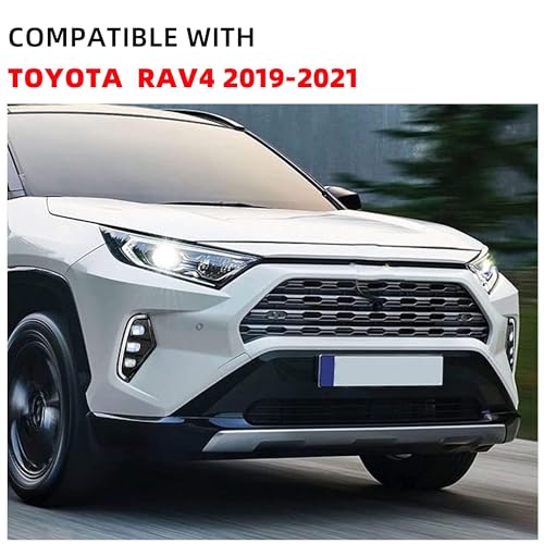Dasbecan fog light LED Daytime Running light Assembly DRL fog lamp kit Compatible With Toyota RAV4 2019 2020 2021 2022 2023 - Image 2