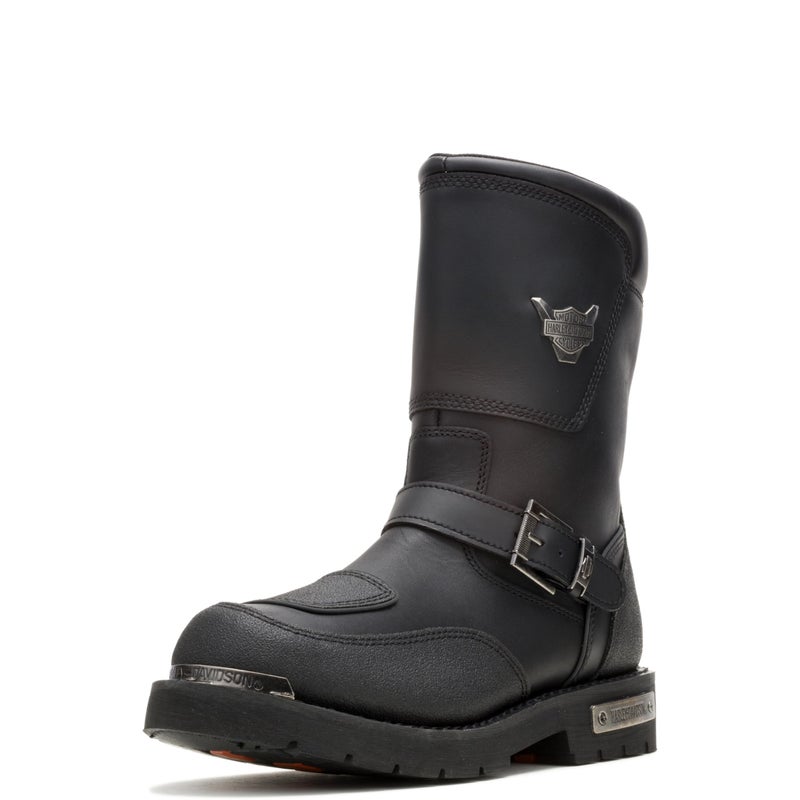 HARLEY DAVIDSON HARLEY-DAVIDSON FOOTWEAR mens Shift-m motorcycle boots, Black, 10.5 US - Image 1