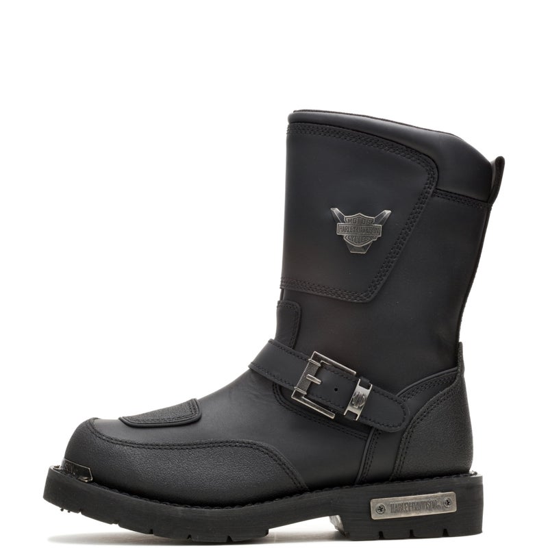 HARLEY DAVIDSON HARLEY-DAVIDSON FOOTWEAR mens Shift-m motorcycle boots, Black, 10.5 US - Image 2