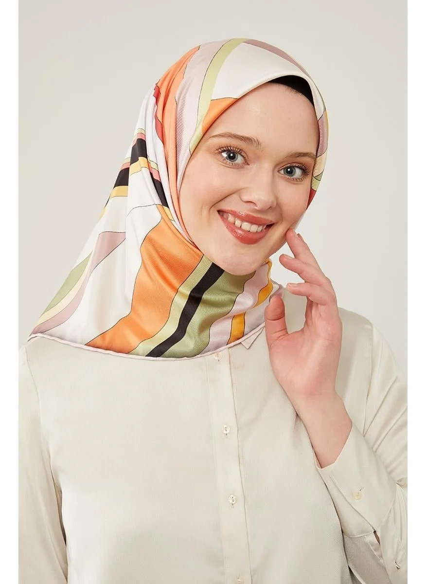 ليفيدور Pink Thick Striped Scarf