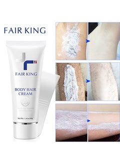 Fair King Body Hair Cream,Hair removal cream for armpit hair removal, leg hair, special for sensitive skin, soothing and repairing underarms, hair removal without leaving traces per bottle 40g  - Image 3