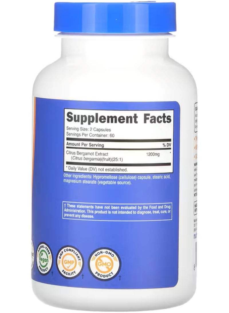 نوتريكوست‏, برتقال البرجموت الحمضي ، 120 كبسولة - Image 2