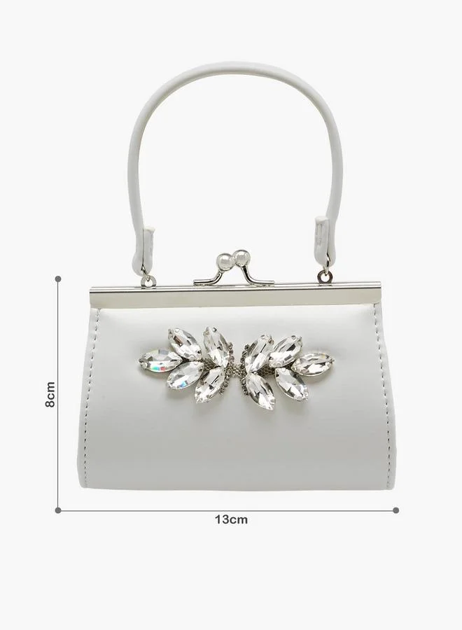 فلورا بيلا من شو إكسبرس فلورا بيلا حقيبة يد مزينة بالأحجار من مجموعة رمضان