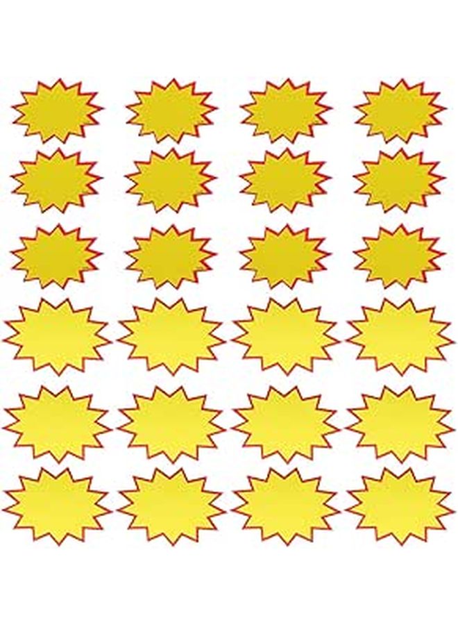 علامات الأسعار الفارغة 200 قطعة 5x7 سم 8x11 سم بطاقات عرض متجر السوبر ماركت بالتجزئة - Image 1