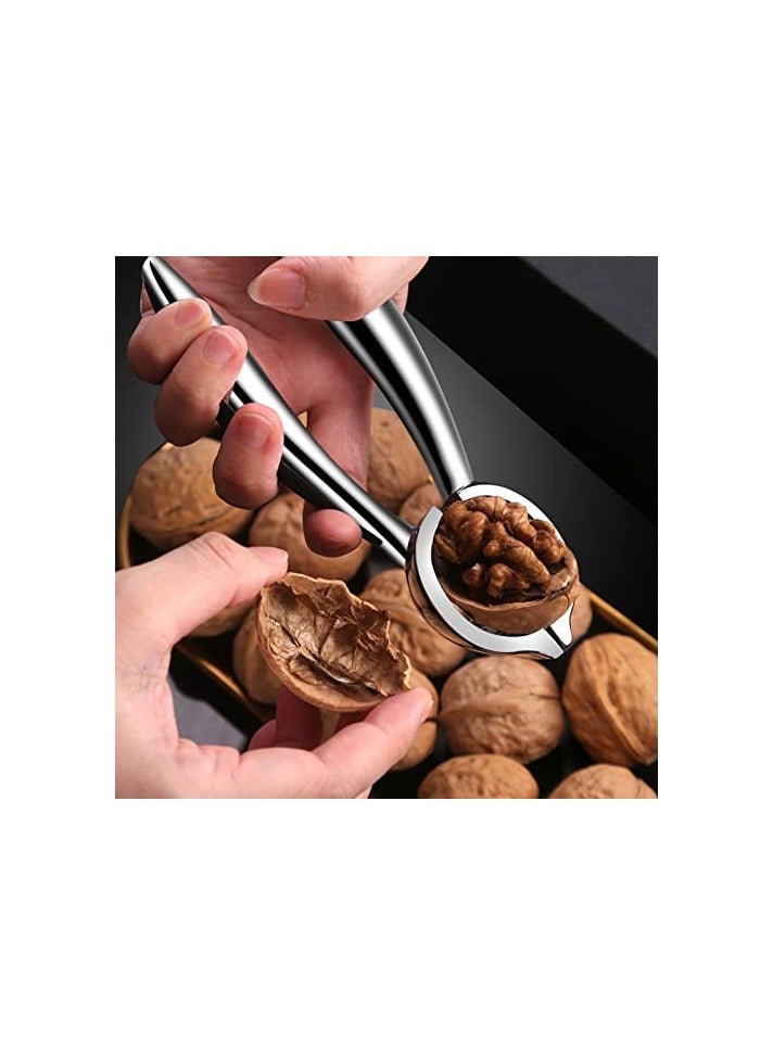 Erorex Nutcracker， Portable Nut Cracker Kitchen Gadgets Tool Sheller Almond Walnut Hazelnut Opener Metal Opener Nutcracker Kitchen Accessories - Image 5