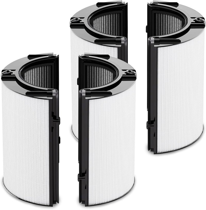 بينريك فلتر بديل 360° Combi لجهاز تنقية الهواء Dyson TP09/HP09/TP07/HP07/TP10/HP10/TP06/HP06/TP04/HP04/PH04/DP04/PH03/TP4A/HP4A/TP7A/HP7A، H13 HEPA وكربون نشط - Image 1
