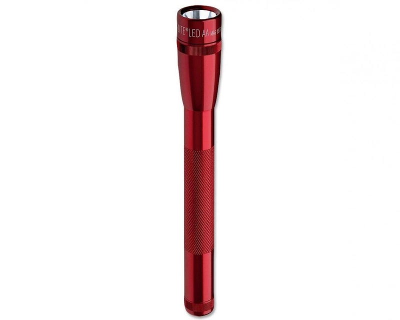 Maglite Mini LED 2-Cell AA Flashlight with Holster, Red - Image 4