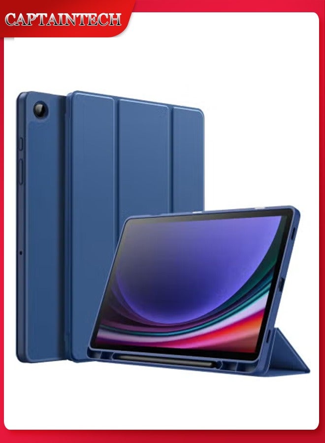 Captaintech Samsung Galaxy Tab A9 8.7-Inch Case (2023 Model) – Soft TPU Tri-Fold Stand Cover with Protective Shockproof Design ﻿ - Image 1