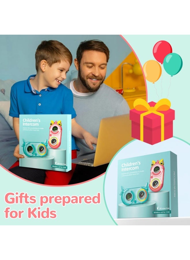 BlueFire Walky Talkiy for Kids - 2 Pack Rechargeable Long Range Walky Talky with 24-Hour Battery Life, Built-in Compass & Clear Sound - Perfect Outdoor Toys & Gifts for Boys & Girls Ages 3-12 (Birthday, Christmas, Camping) - Image 3