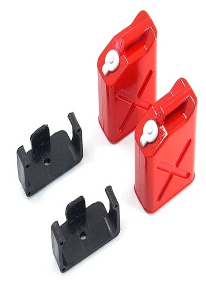 LAFEINA 2 PCS 1/10 Scale RC Crawler Accessory Mini Fuel Tank for 1:10 RC Rock Crawler Truck D90 SCX10 TRX4 - Image 1