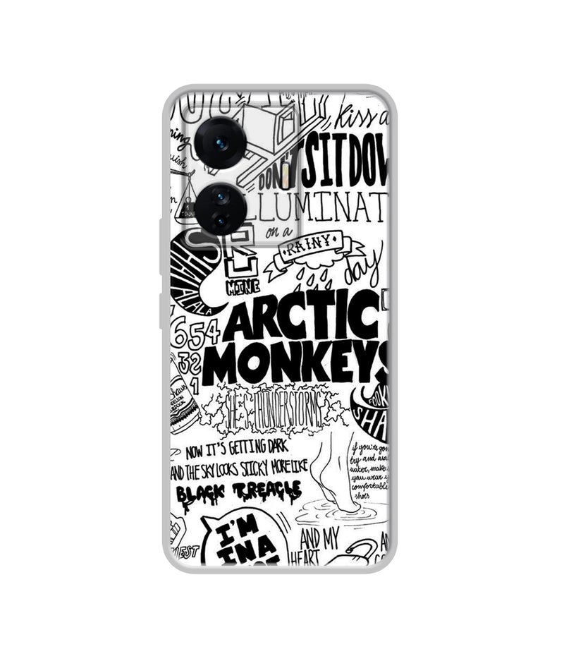 Casotec Arctic Monkeys Pattern Design Printed Silicon Soft TPU Back Case Cover for iQOO Z6 Pro 5G - Image 5