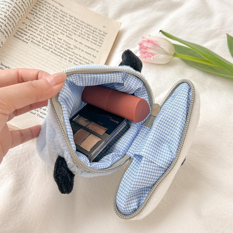 Original Cute Cartoon Teapot Cup Series Funny Expression Plush Change Storage Small Bag Hanging Bag Headset Bag - Image 5