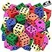 Playbees Big Foam Dice Set 48Pack Jumbo and Colorful Dice for Kids Ideal for Boosting Math Skil in The Classroom Great Gifts and Party Fun - Image 2