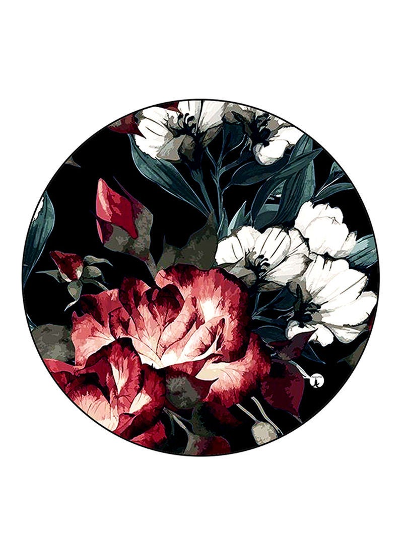 RKN Flowers Printed Mouse Pad  Multicolour