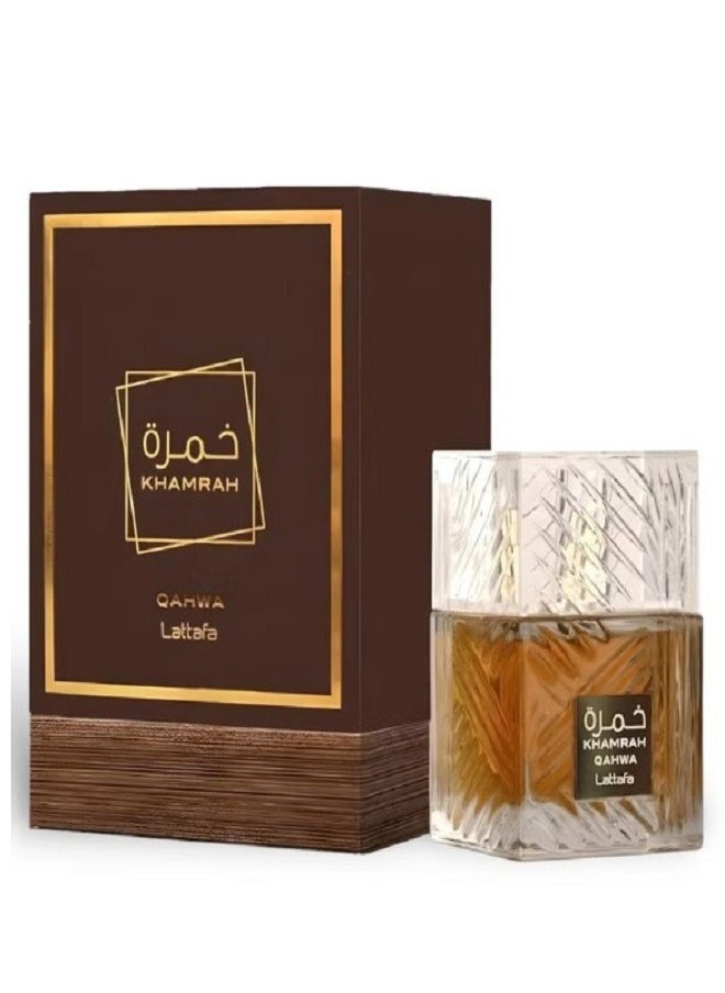 Lattafa KHAMRAH QAHWA EDP 100ML  - Image 2
