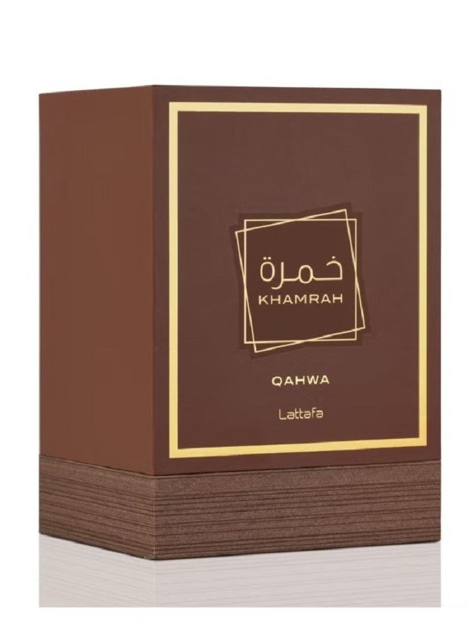 Lattafa KHAMRAH QAHWA EDP 100ML  - Image 3