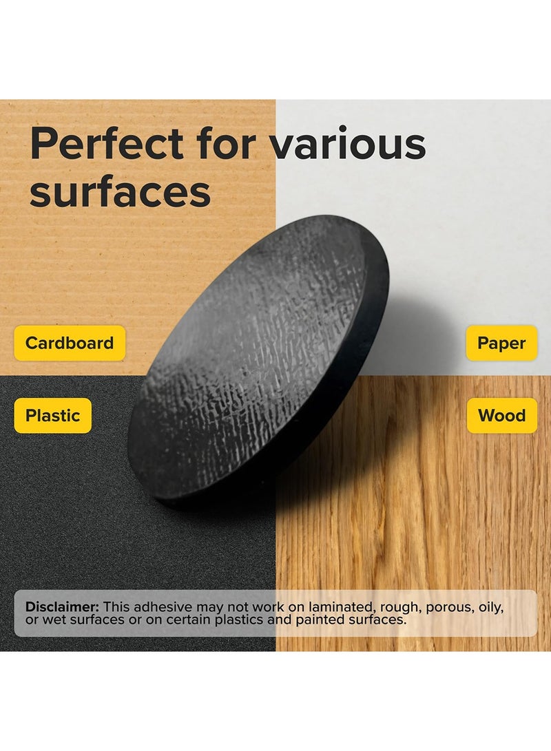 120 Pcs Magnetic Dots - Self Adhesive Magnet Dots (0.8" x 0.8") - Perfect for DIY, Art Projects, Whiteboards & Fridge - Flexible Sticky Magnets - Sheets is Alternative, Stickers, Strip, Magnetic Squares Dots  - Image 5