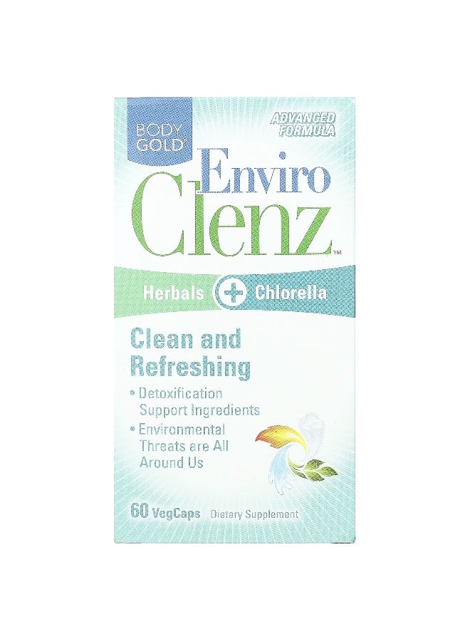 Body Gold BodyGold, Enviro Clenz, 60 VegCaps (Packaging may vary) - Image 1