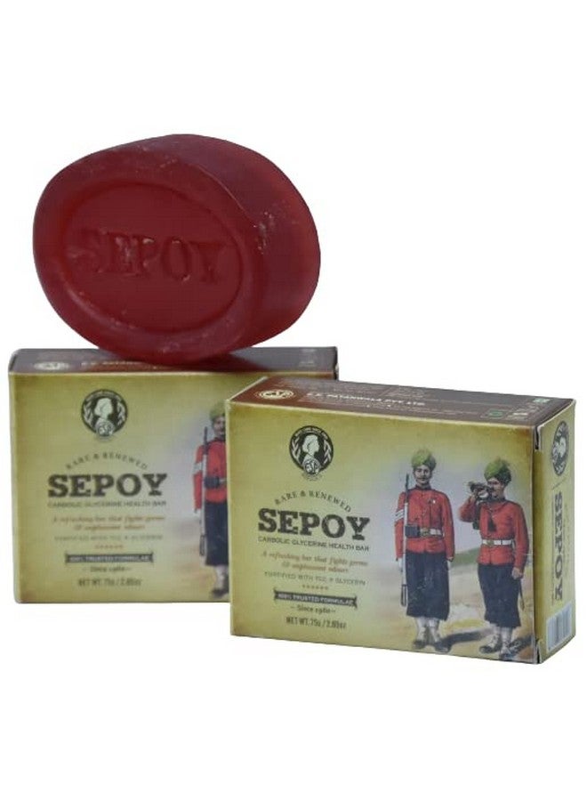 URJUWANI Sepoy Carbolic Glycerine Health Bar Pack of 2 - Image 1