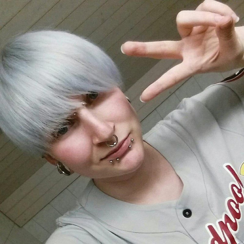 MANIC PANIC Classic Blue Steel Semi Permanent Hair Color - Cool Silver Hair Dye for Women & Men That Lasts 4-6 Weeks - Vegan, Ammonia & Cruelty-Free - Create & Mix Custom Shades (4oz) - Image 4