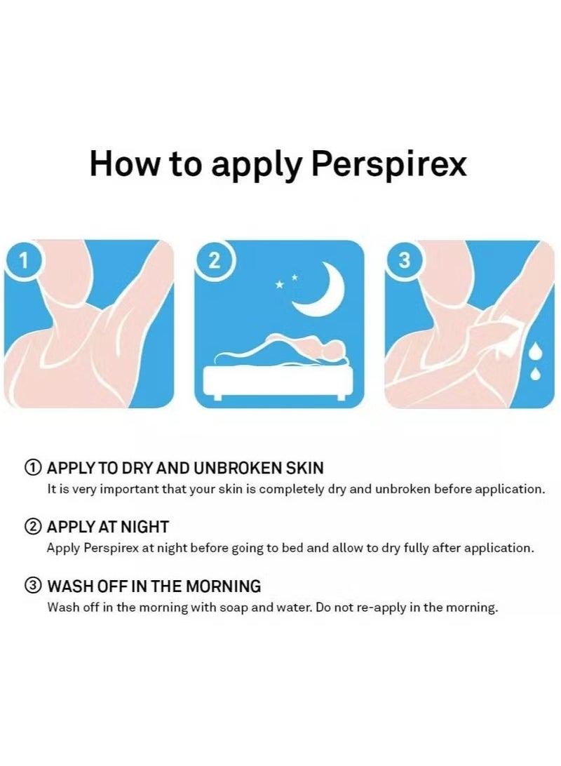 Perspirex Original Extra-effective Antiperspirant Roll-on 20ml, Comfort Antiperspirant Deodorant Roller, Protection Against Control Sweat and Odour for Men and Women - Image 4