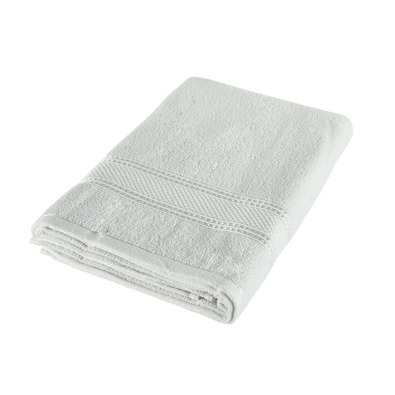 AYUS Luxury Hotel Collection Soft Fluffy Super Absorbent Colour White for Men Women Kids 500 GSM Contents 4 Pcs Large Bath Towel Size 28 X 58 in inches Made in India - Image 2