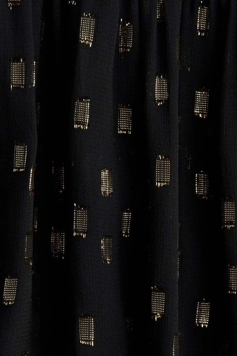 H&M Jacquard-weave blouse