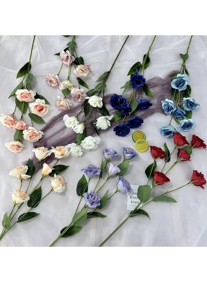 Huitich Artificial Flower Decor for Home, Parties, and Weddings Blue  - Image 2