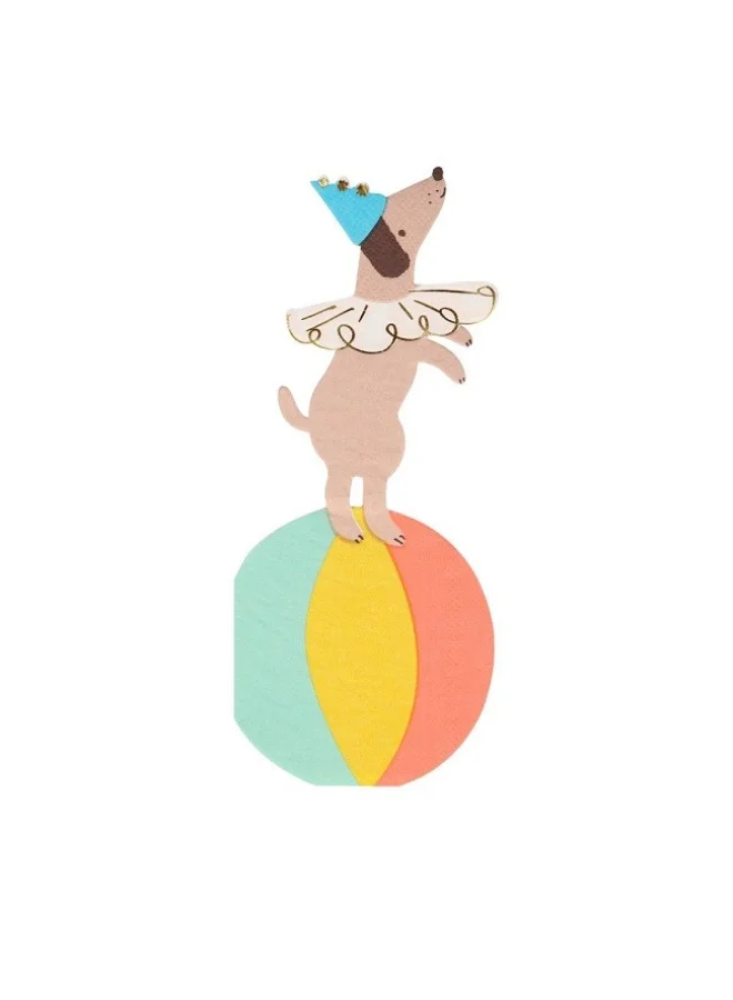 Meri Meri Circus Dog Napkins