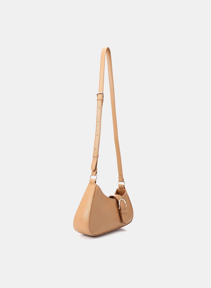 Dejavu Women's Crossbody Bag-OYE-DJTX-012-Camel - Image 2