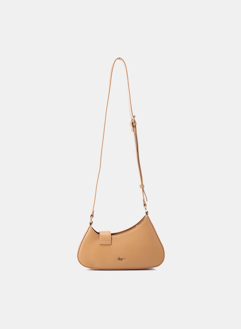 Dejavu Women's Crossbody Bag-OYE-DJTX-012-Camel - Image 3