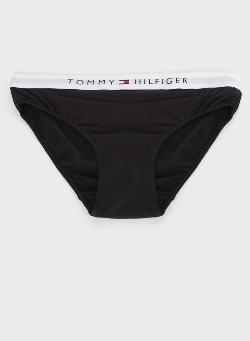 TOMMY HILFIGER Teen 2 Pack Logo Band Bikini Brief