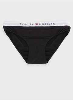 TOMMY HILFIGER Teen 2 Pack Logo Band Bikini Brief  - Image 3
