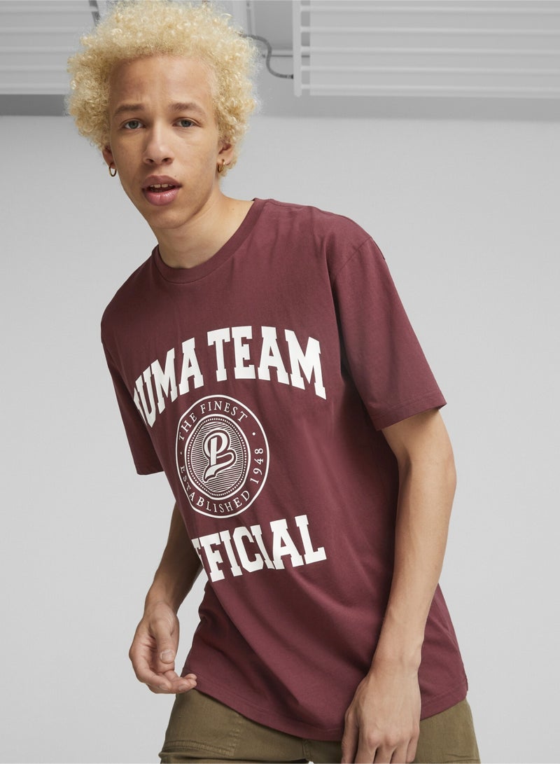 PUMA Team Graphic Mens Shortsleeve T-shirt  - Image 1