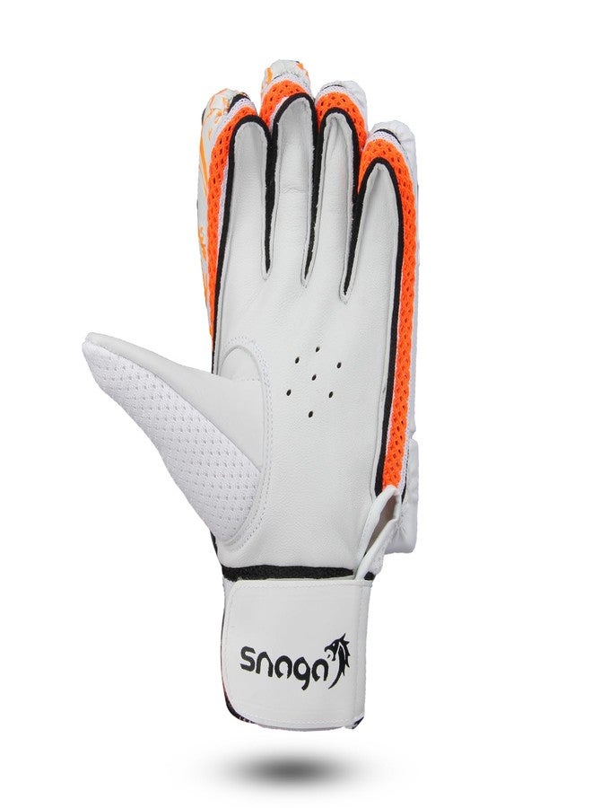 Snaga Cricket Batting Gloves Right Hand Gloves Pro Model for Men - Image 4
