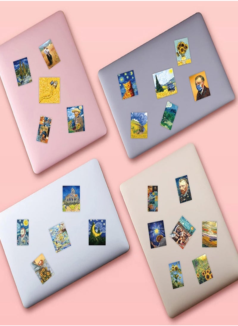 Generic Van Gogh 24pcs No Repeat Stickers  - Image 2