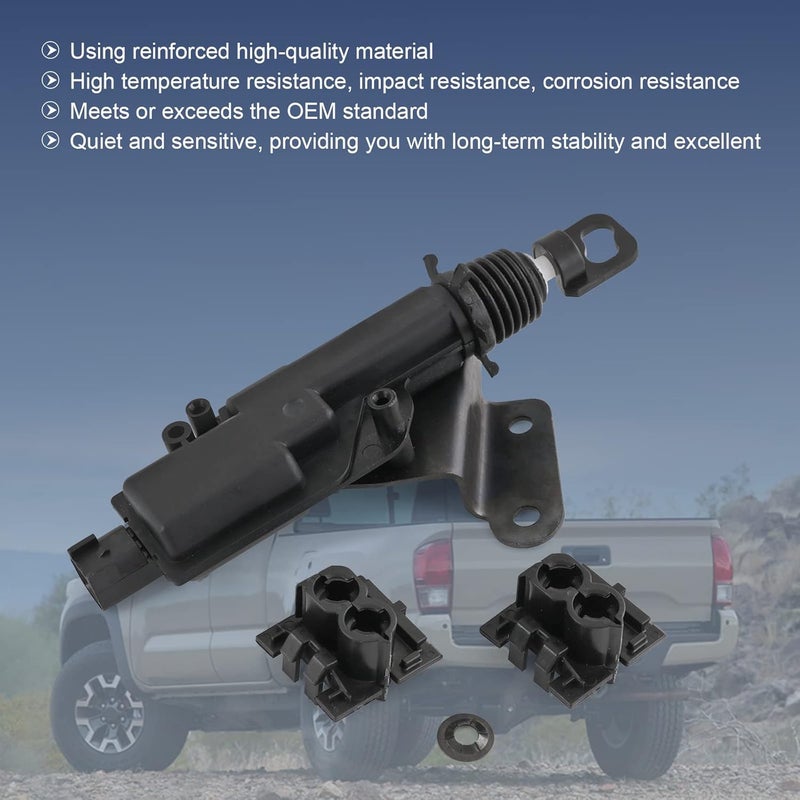 DICMIC Power Tailgate Bed Remote Lock Assembly Kit for 2016-2022 Toyota Tacoma - Image 2