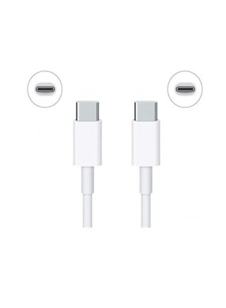 USB Type-C to Type-C Data & Charging Cable -USB C-C Fast Charger Cord (White) - pzsku/Z49146E444A628244E14CZ/45/_/1685182035/856fe9b7-1853-4234-850d-d3036d4eeba9