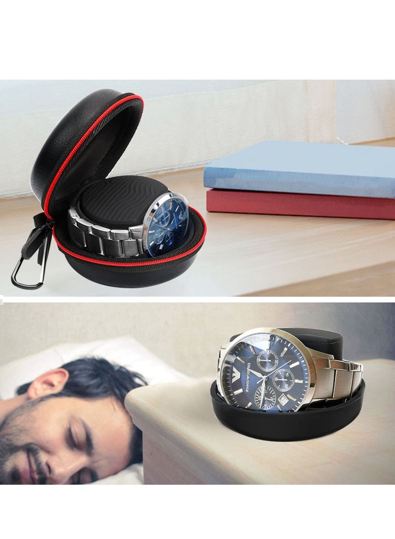 Watch Travel Case, Watch Storage Box for Apple Watch Portable Watch Roll Single Watch - Image 3