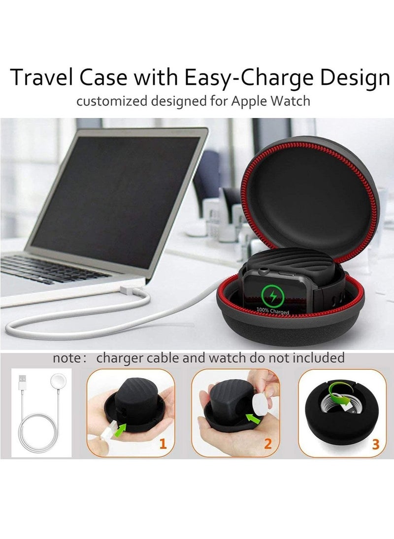 Watch Travel Case, Watch Storage Box for Apple Watch Portable Watch Roll Single Watch - Image 2