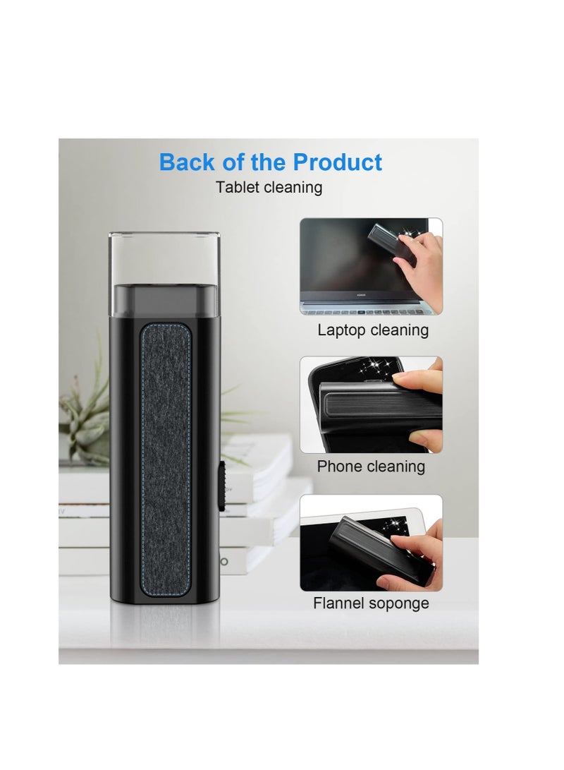 Excefore 8 in 1 Cleaner Kit for Airpod, Earphone Cleaner Kit, Cleaning Pen with Brush, Multifunctional Cleaning Kit for Keyboard, Airpods, Computer, Laptop (Black)  - Image 5