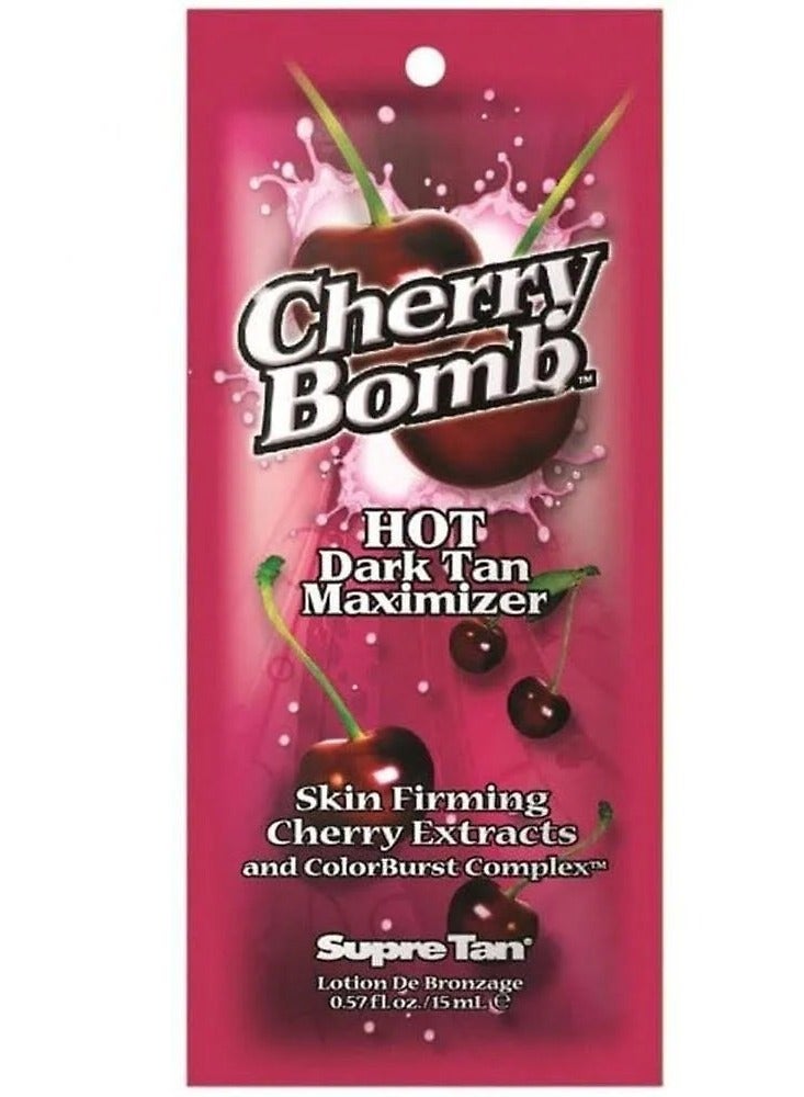 Soubry Tan's Cherry Pump Lotion with Red Cherry Extract to Speed Up Skin Tanning 22 ml