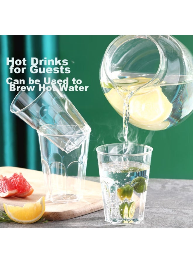 Maryya Meili Ya Disposable Cups, Aviation Cups, 300ml*50 Pieces, Space Cups, Food-grade Thickened Plastic Cups For Drinks And Tea - Image 3
