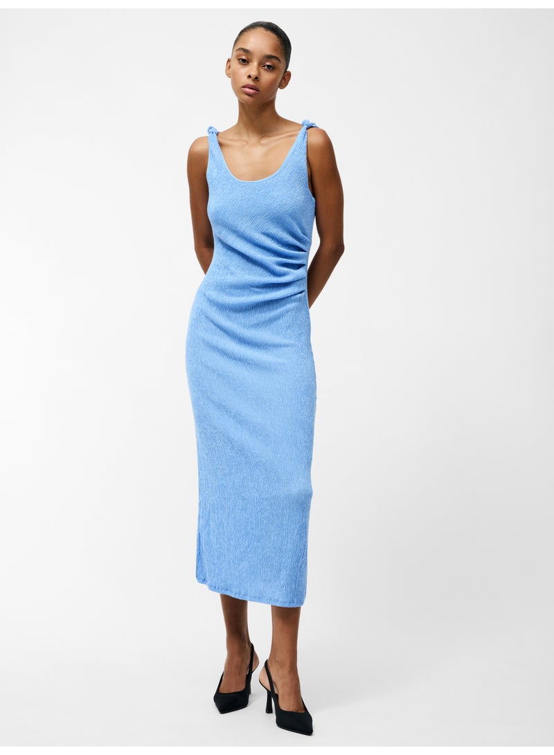 فرنش كونكشن فستان ميدي بحزام عقدة من تريكسي - Image 1