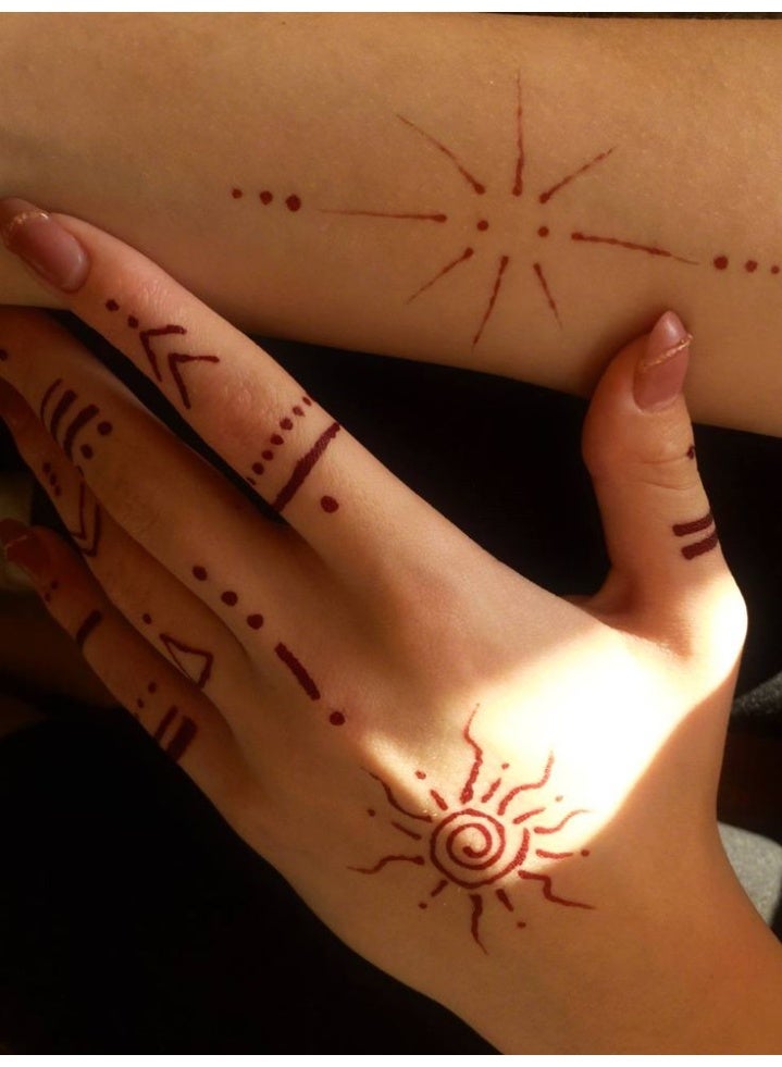 Golecha Magic Henna Paste MAROON +RED - Image 3