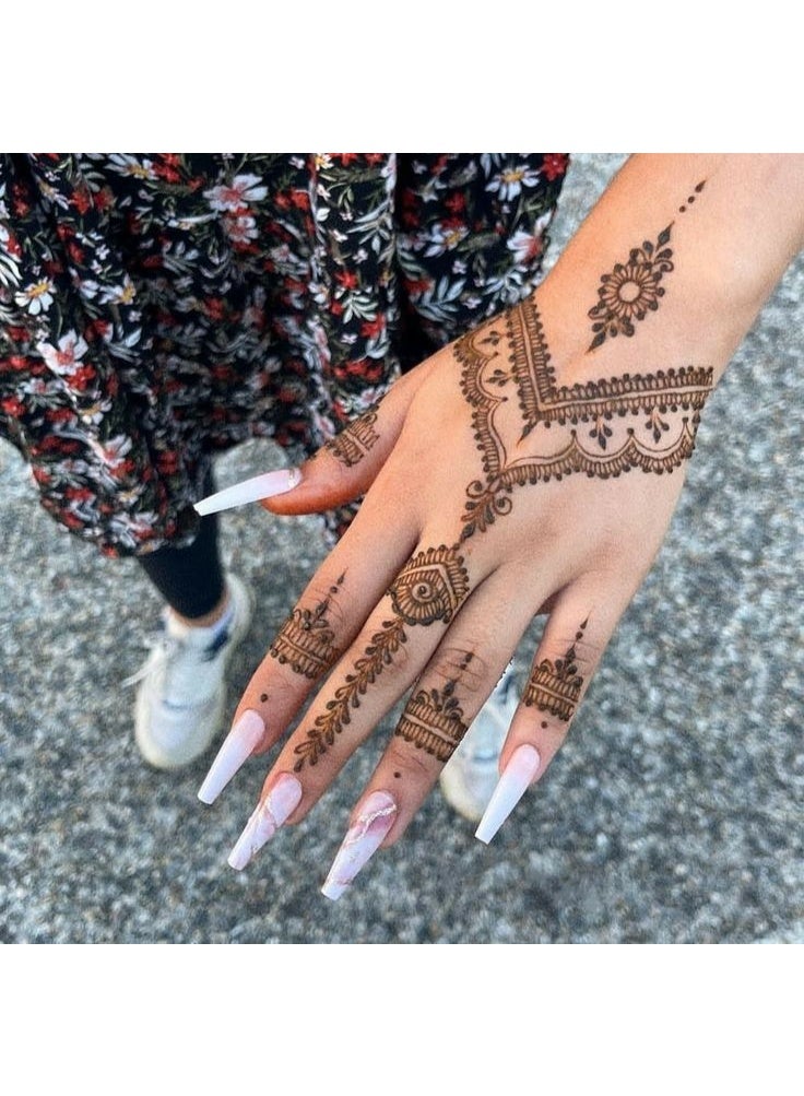 Golecha Magic Henna Paste MAROON +RED - Image 5