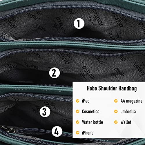 Fostelo Women's Kanye Nest Satchel Tote Handbag for Women | Ladies Purse | Stylish Shoulder Bag | Gift For Women | Grey - Image 5