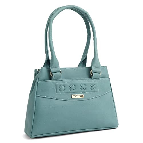 Fostelo Women's Kanye Nest Satchel Tote Handbag for Women | Ladies Purse | Stylish Shoulder Bag | Gift For Women | Grey - Image 1
